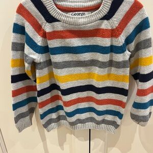 George Striped Multicolor 3t Sweater